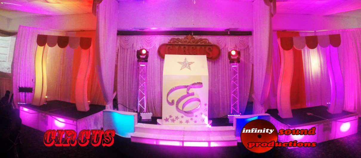 Circus quince, Modern Stage For Quinces, Paris Quince Stage, Miami quinces, Miami Quinces, Quince Stages, Quinceaneras, Miami Partys , Sweet 16